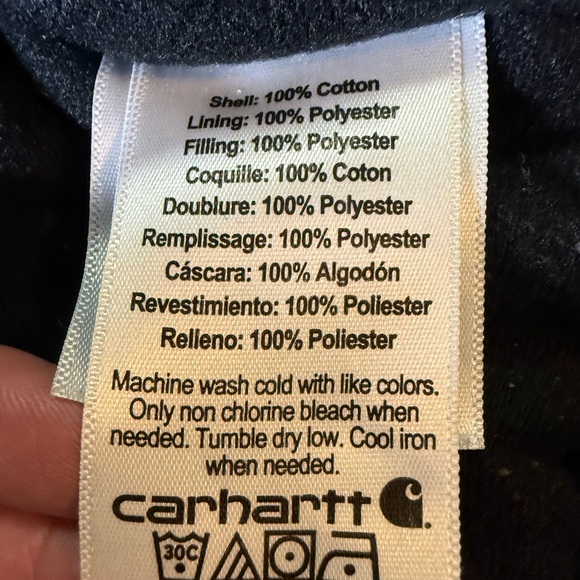 Carhartt Kids Black Jacket with Iconic Orange Patch - Picture 5 of 5